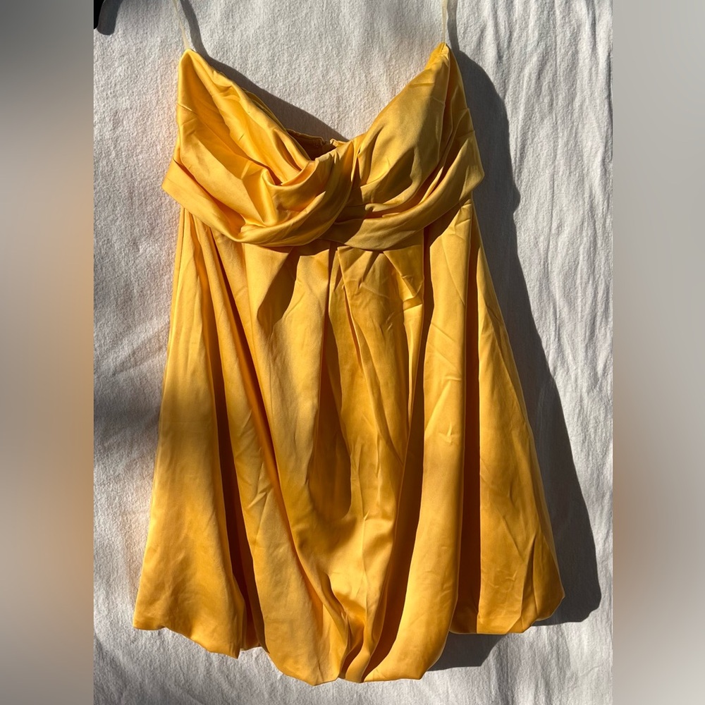 Forever 21 Vibrant Yellow Dress